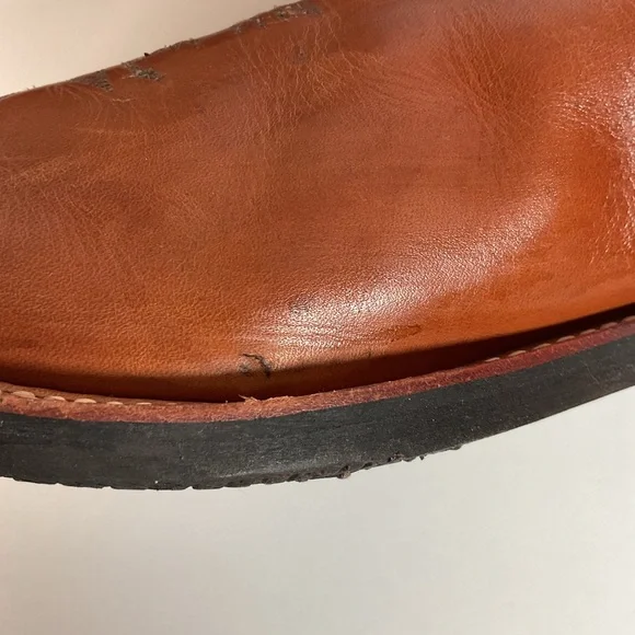 Tony Lama Sunset Renegade Roper Boots 14 D USA Made Punchy